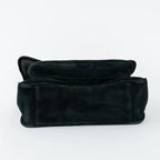 Saint Laurent Black Suede Medium Niki Bag
