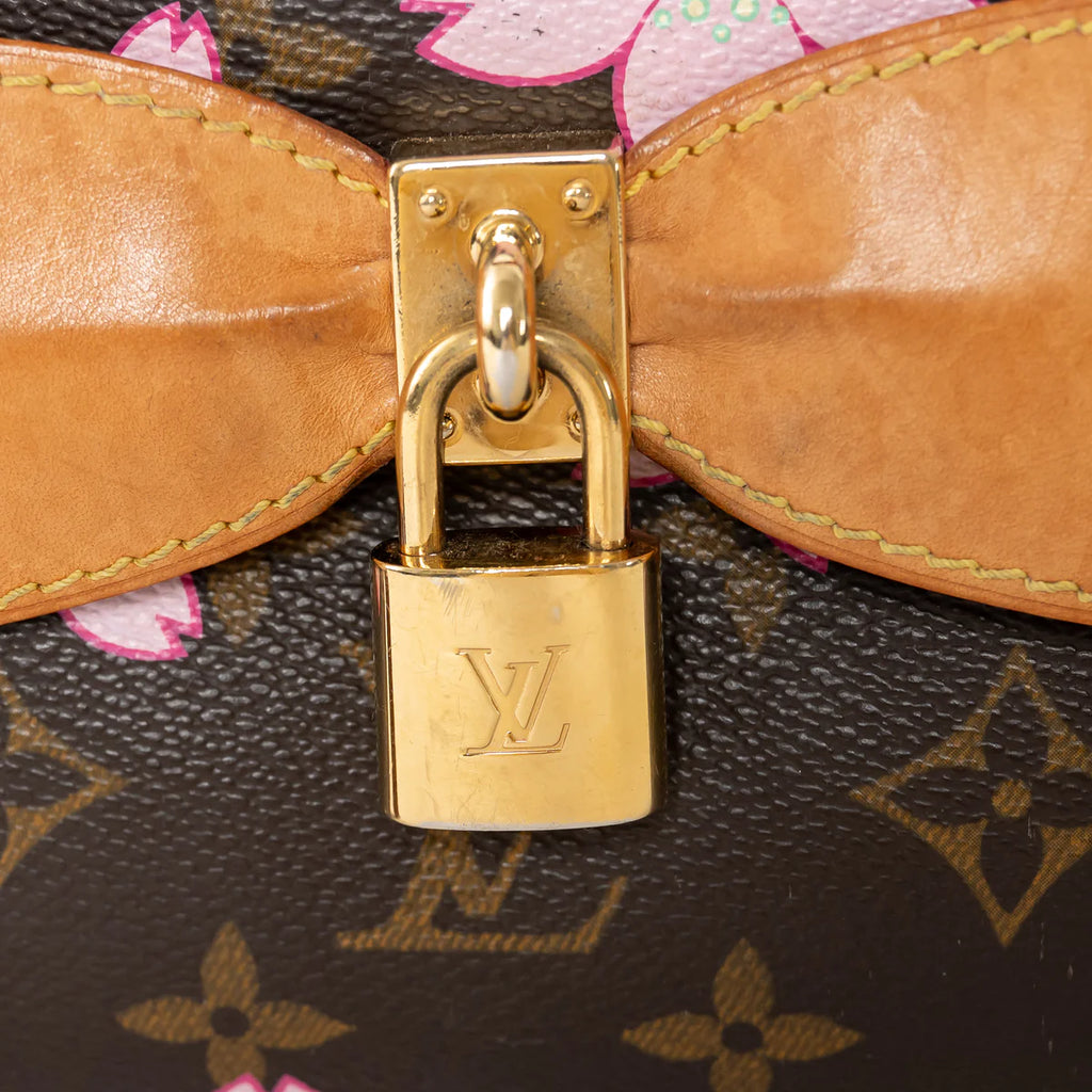 Monogram Canvas Cherry Blossom Handbag