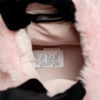 Pink Faux Fur Handbag