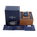 Stainless Steel Superocean Heritage B20 46 MM Automatic Watch Blue Dial AB2020 w/ Box &amp; Papers
