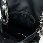 Saint Laurent Black Suede Medium Niki Bag
