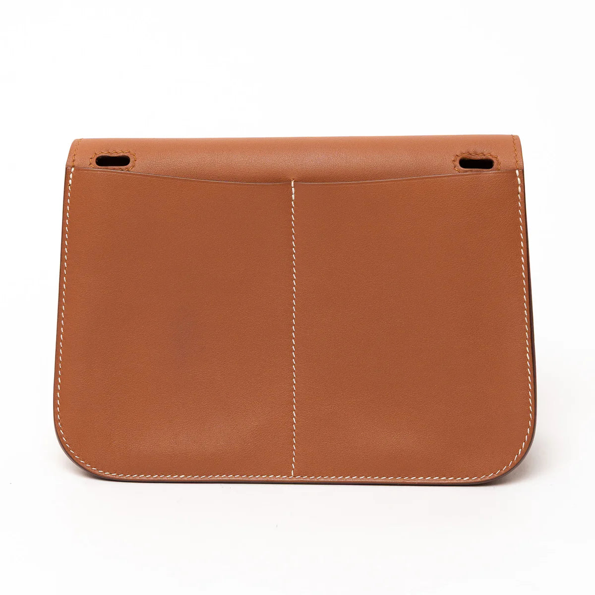 Gold Swift Leather Halzan Mini Bag 22