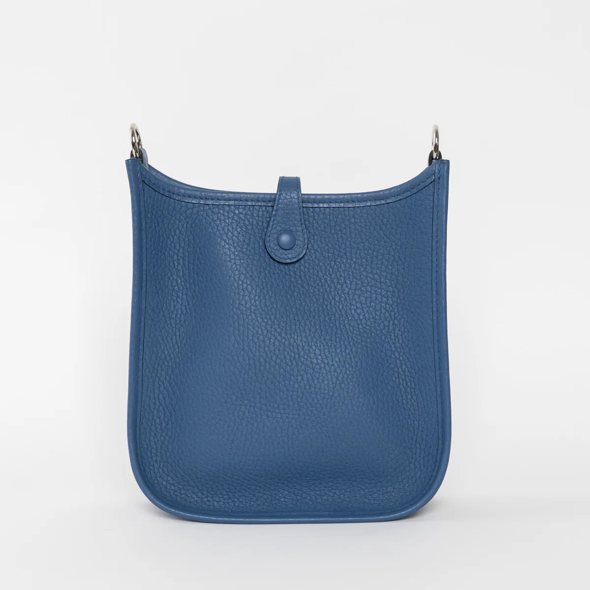 Blue Tie Clemence Leather Mini Evelyne 16