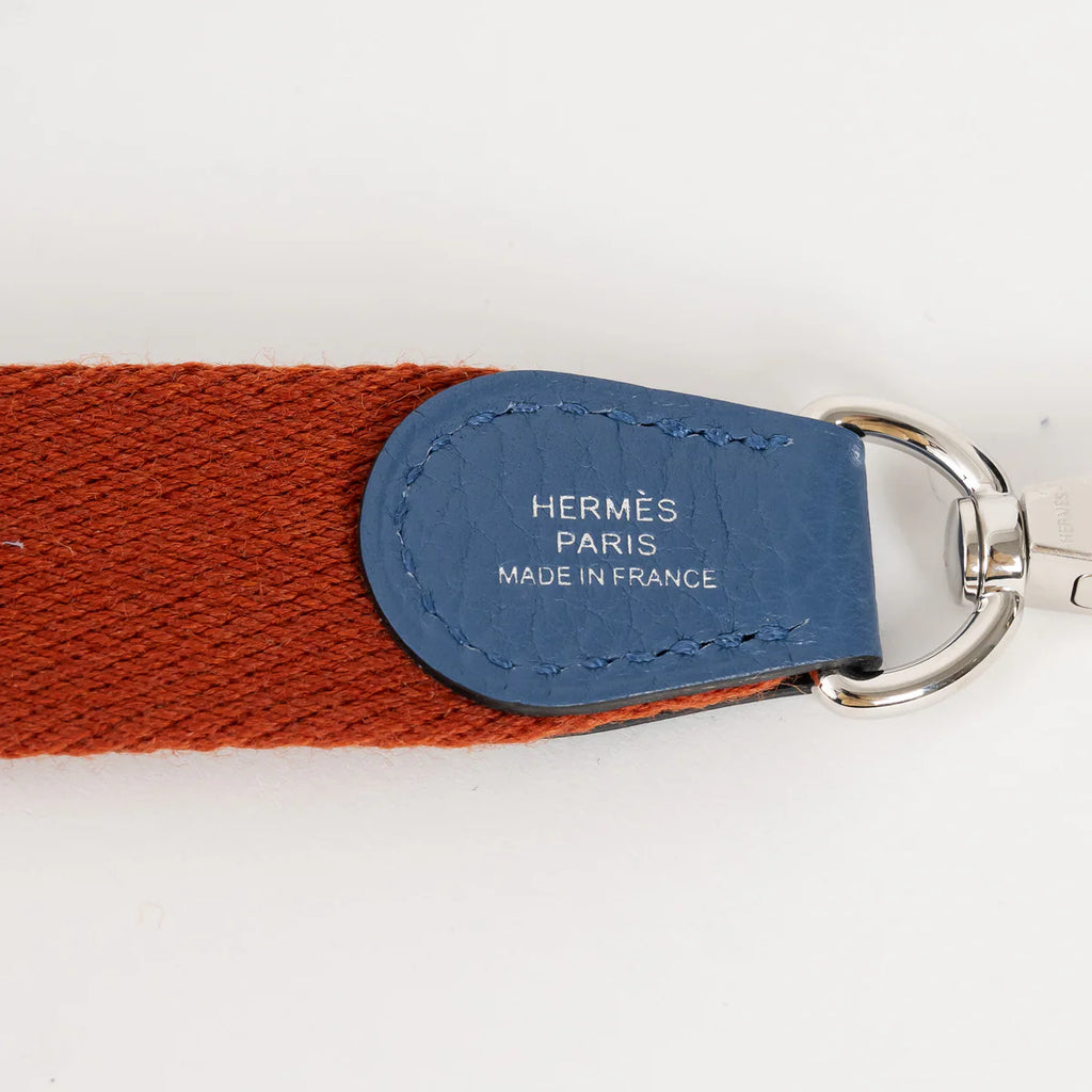 Blue Tie Clemence Leather Mini Evelyne 16