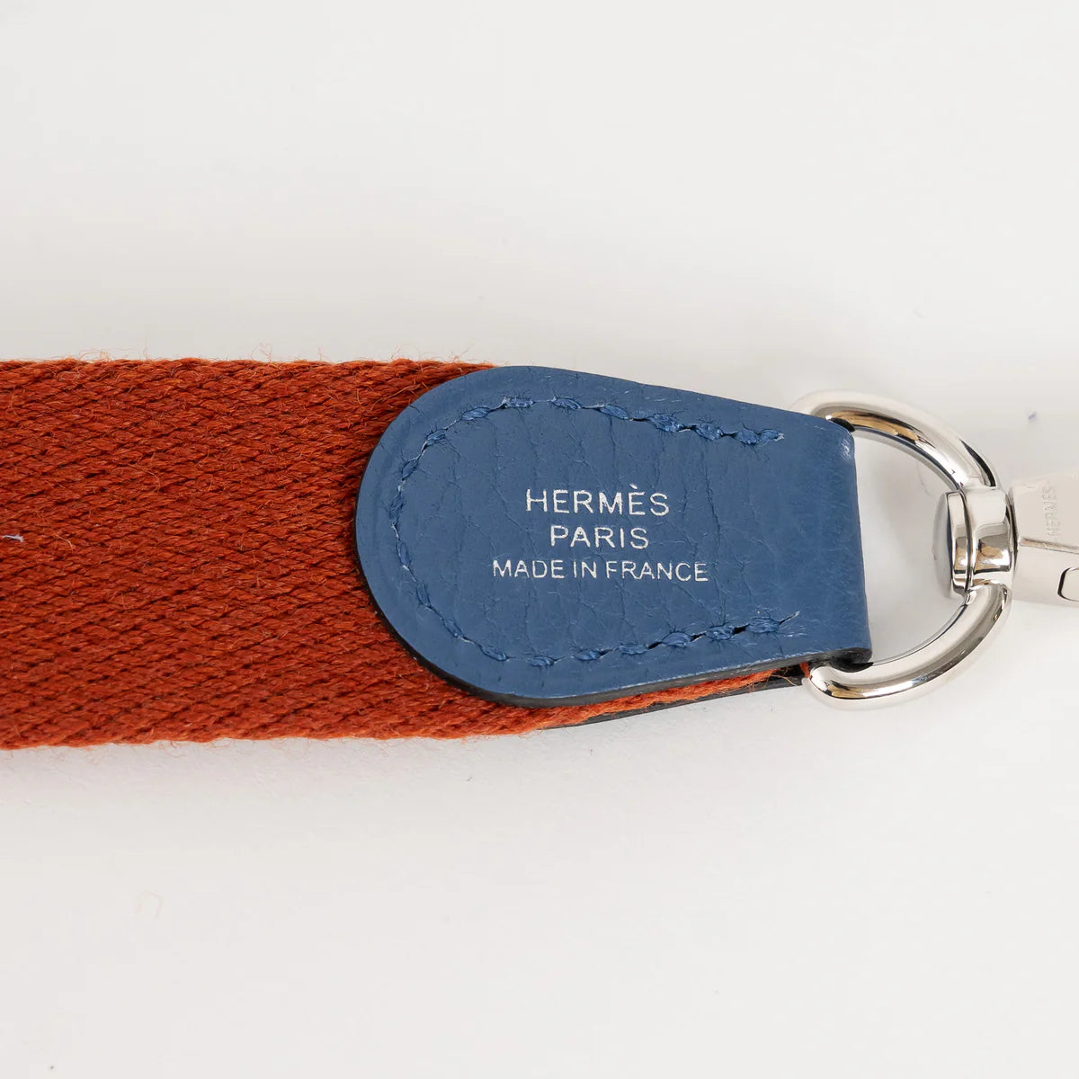 Blue Tie Clemence Leather Mini Evelyne 16