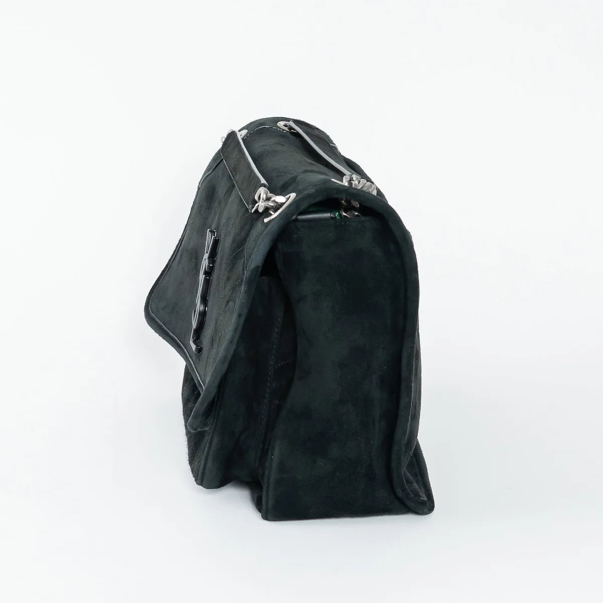 Saint Laurent Black Suede Medium Niki Bag