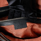 Black and Orange GG Jacquard Canvas Tote
