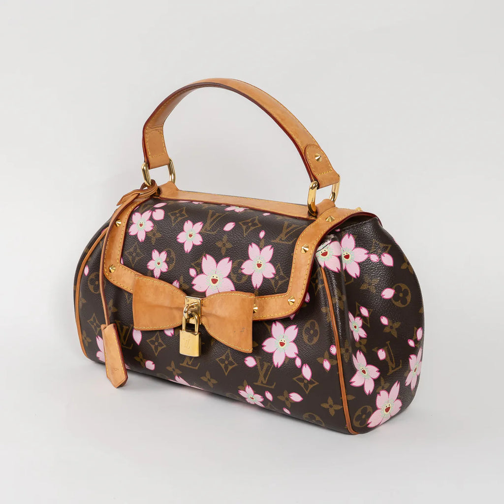 Monogram Canvas Cherry Blossom Handbag