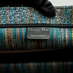 Metallic Multicolour Lurex Medium Book Tote