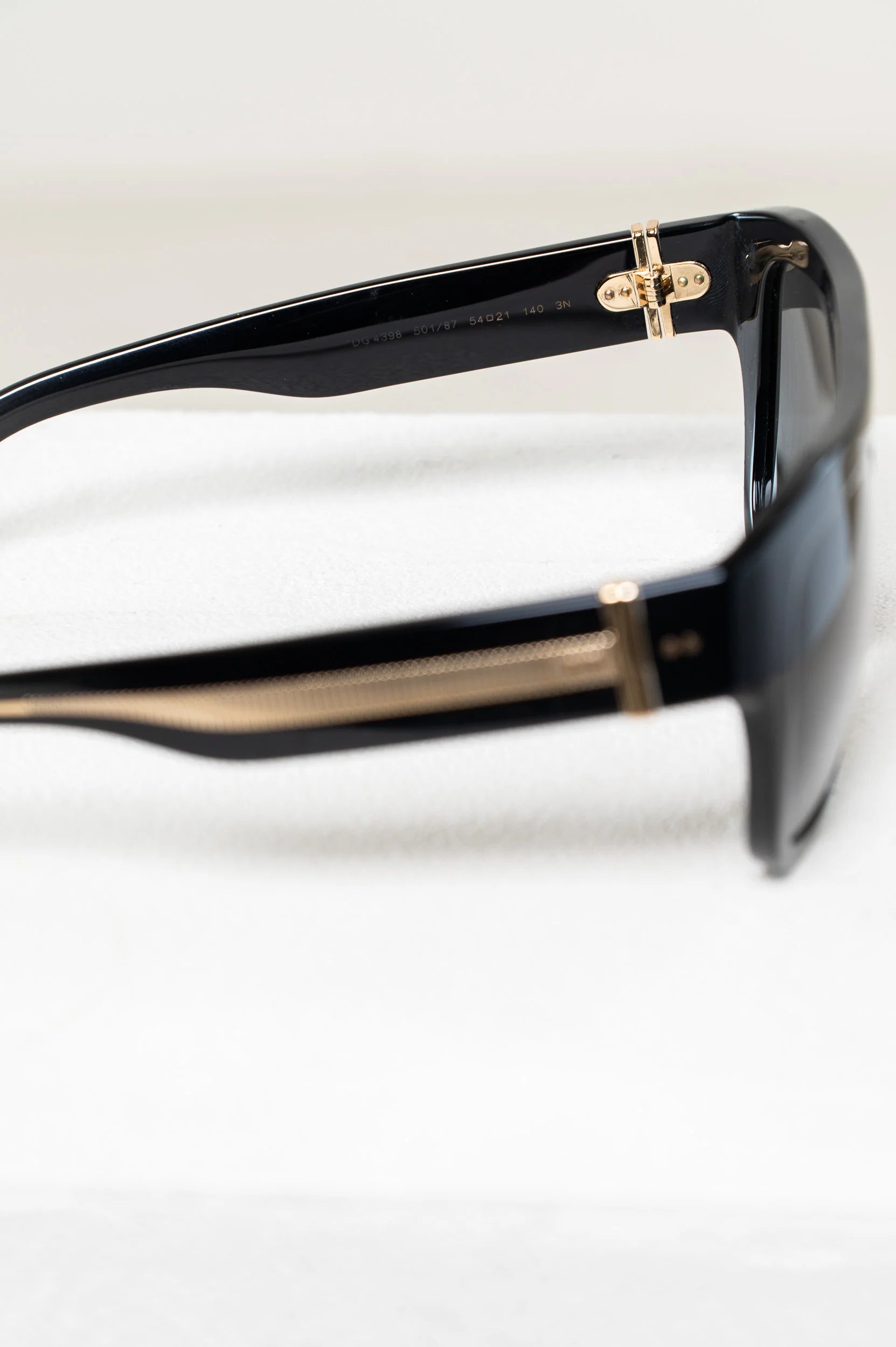 Black and Gold Chunky Sunglasses Coeur Cult Core