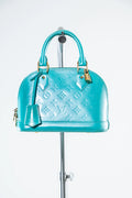 Green Vernis Alma BB Crossbody – Patent Leather Coeur Cult Core