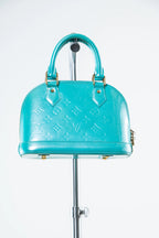 Green Vernis Alma BB Crossbody – Patent Leather Coeur Cult Core