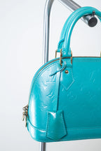 Green Vernis Alma BB Crossbody – Patent Leather Coeur Cult Core