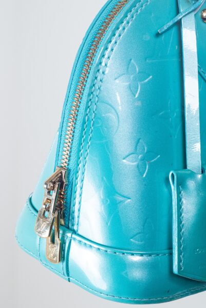 Green Vernis Alma BB Crossbody – Patent Leather Coeur Cult Core
