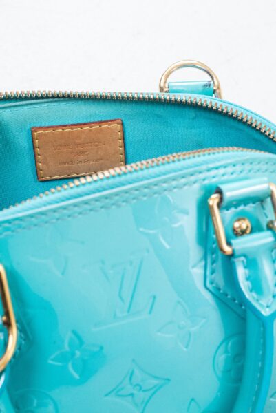 Green Vernis Alma BB Crossbody – Patent Leather Coeur Cult Core