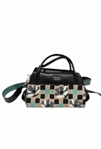 Hand Bag - Black/Dusty Rose /Green Coeur Cult Core